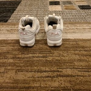 Girls FILA Leather Sneakers